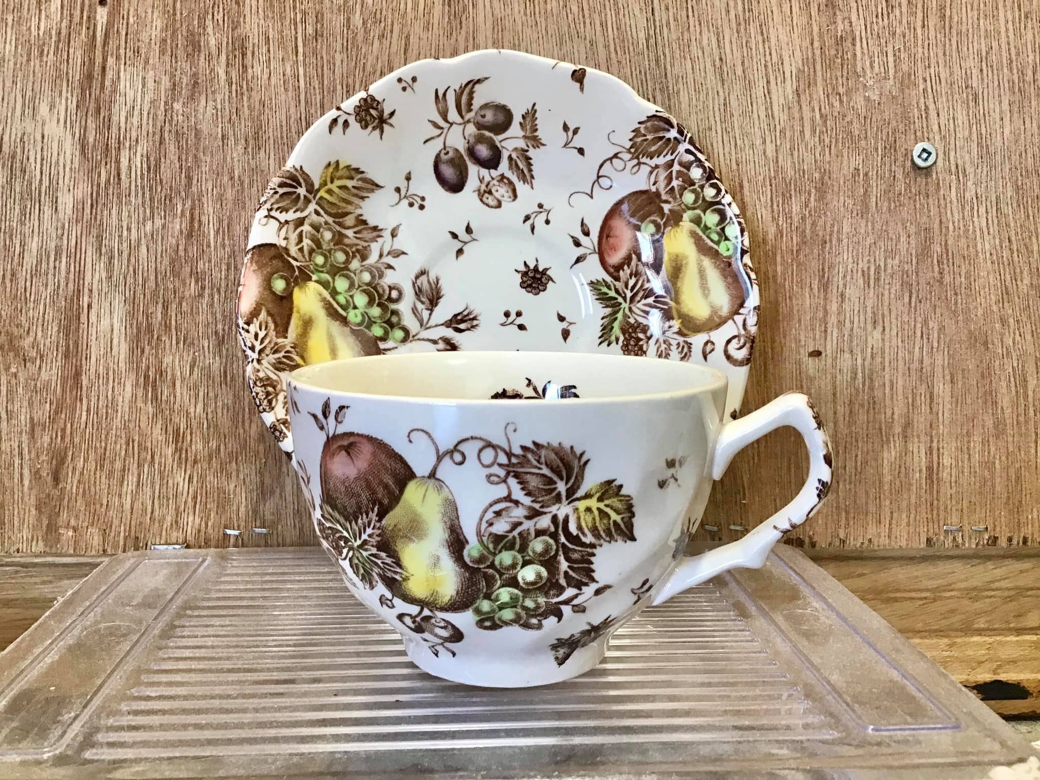 Johnson Brothers Autumn Delight Cups and Saucers Made in England