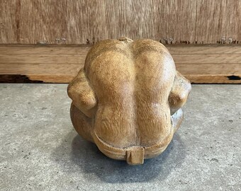フランス購入　アンティーク　仏像　木彫り？　ビンテージ　ヴィンテージ アフリカンヴィンテージ | 魔除け木彫り像 005 | ロビ族 – tiflo