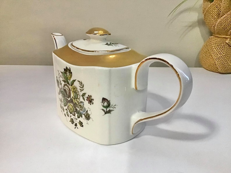 Vintage Arthur Wood Teapot Made in England 1930 Bone China Etsy UK
