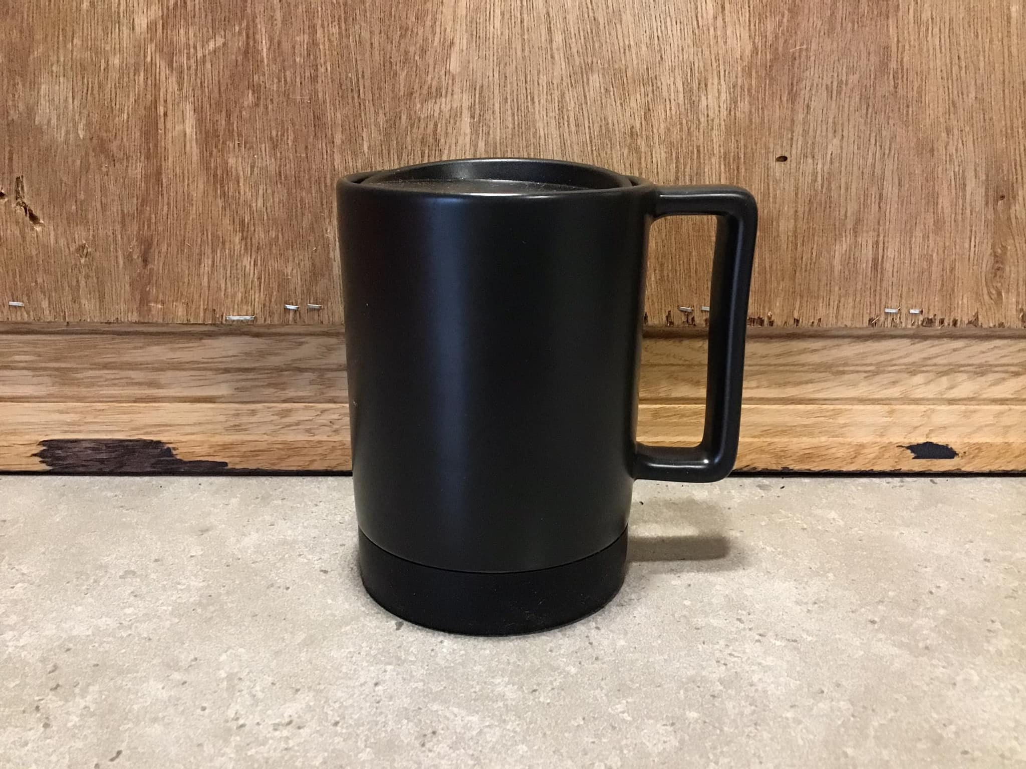 Starbucks Black Ceramic Desktop Mug Silicone Non Slip Bottom With Lid, 14  Fl Oz - Etsy