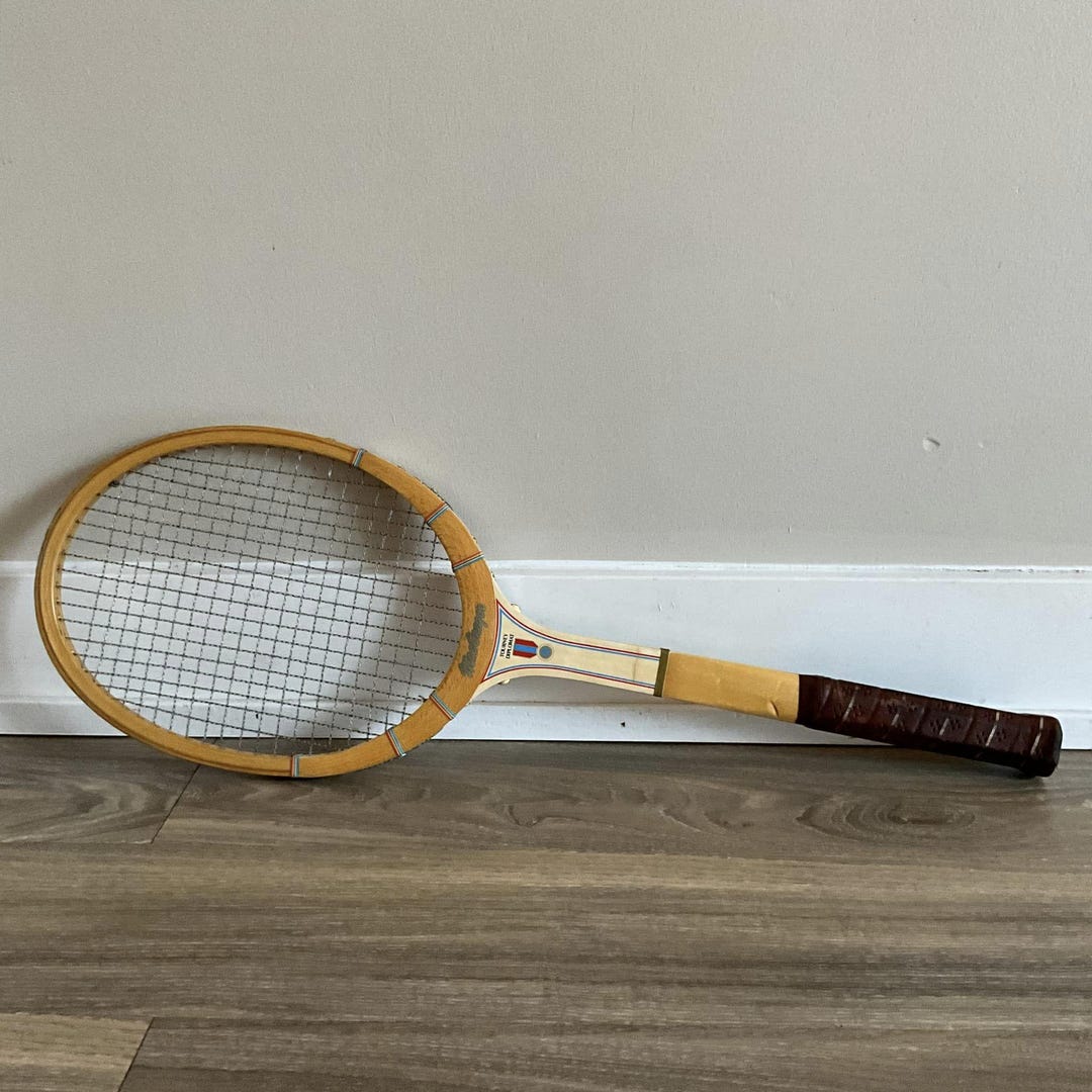 Vintage Macgregor Tourney Diplomat Wood Tennis Racket Handcrafted in ...