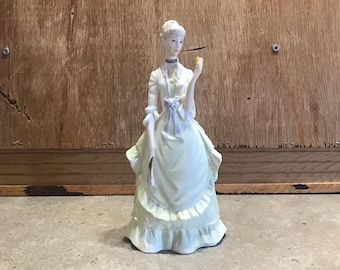 Royal Worcester Fragrance Lady Figurine: Fine Bone China Collectible