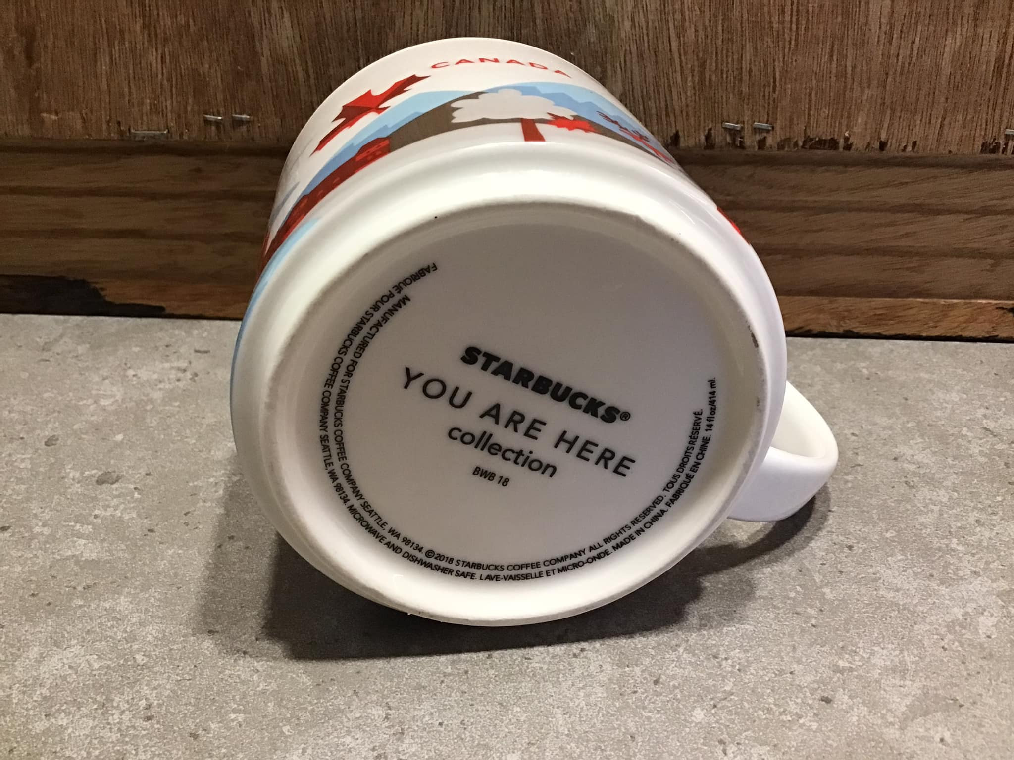 スターバックス マグカップ You Are Here コレクション カナダ 