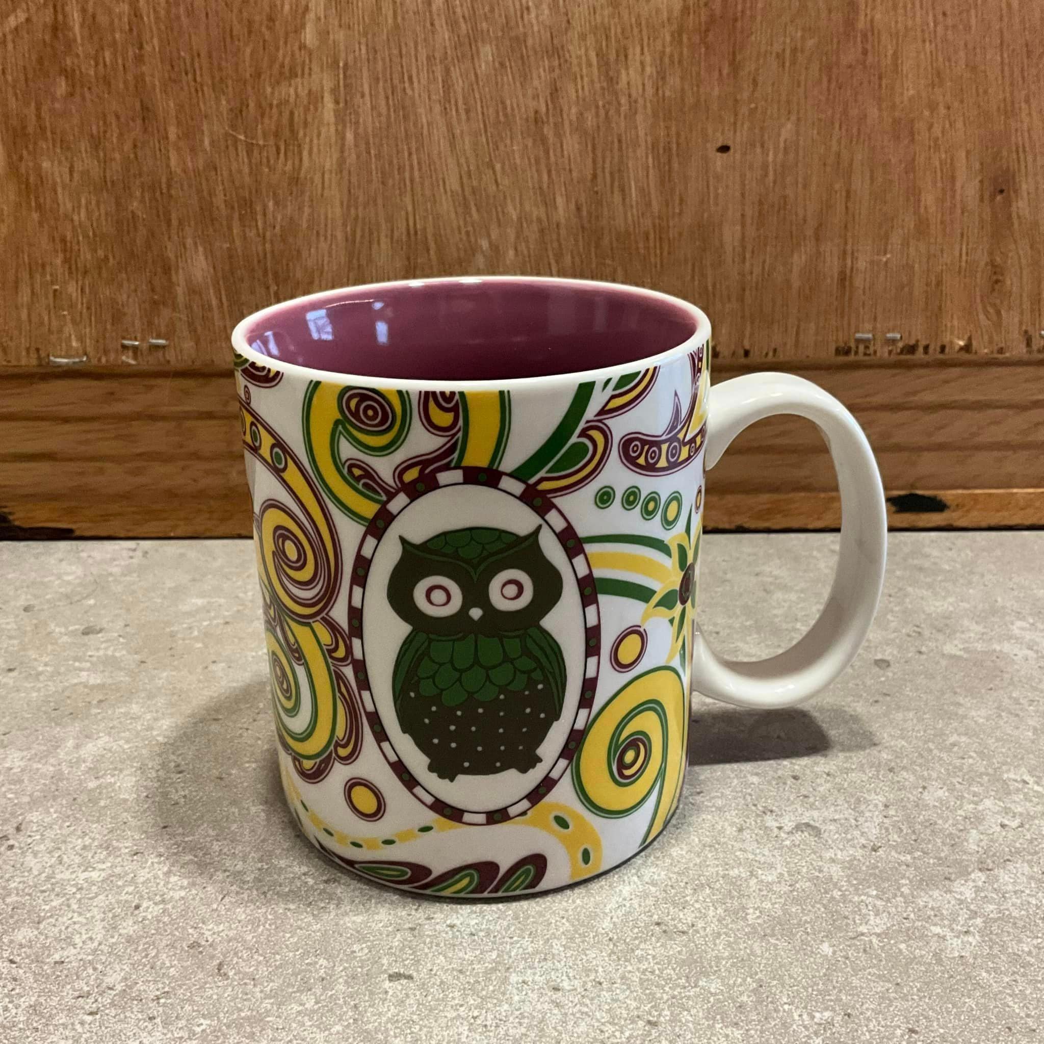 OWL Mug Coffee Mug, Dishwasher and Microwave safe.