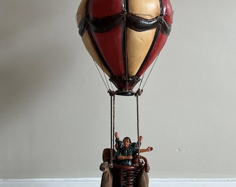 ヴィンテージ樹脂製熱気球オーナメント：吊り下げ式天井装飾 - Etsy 日本