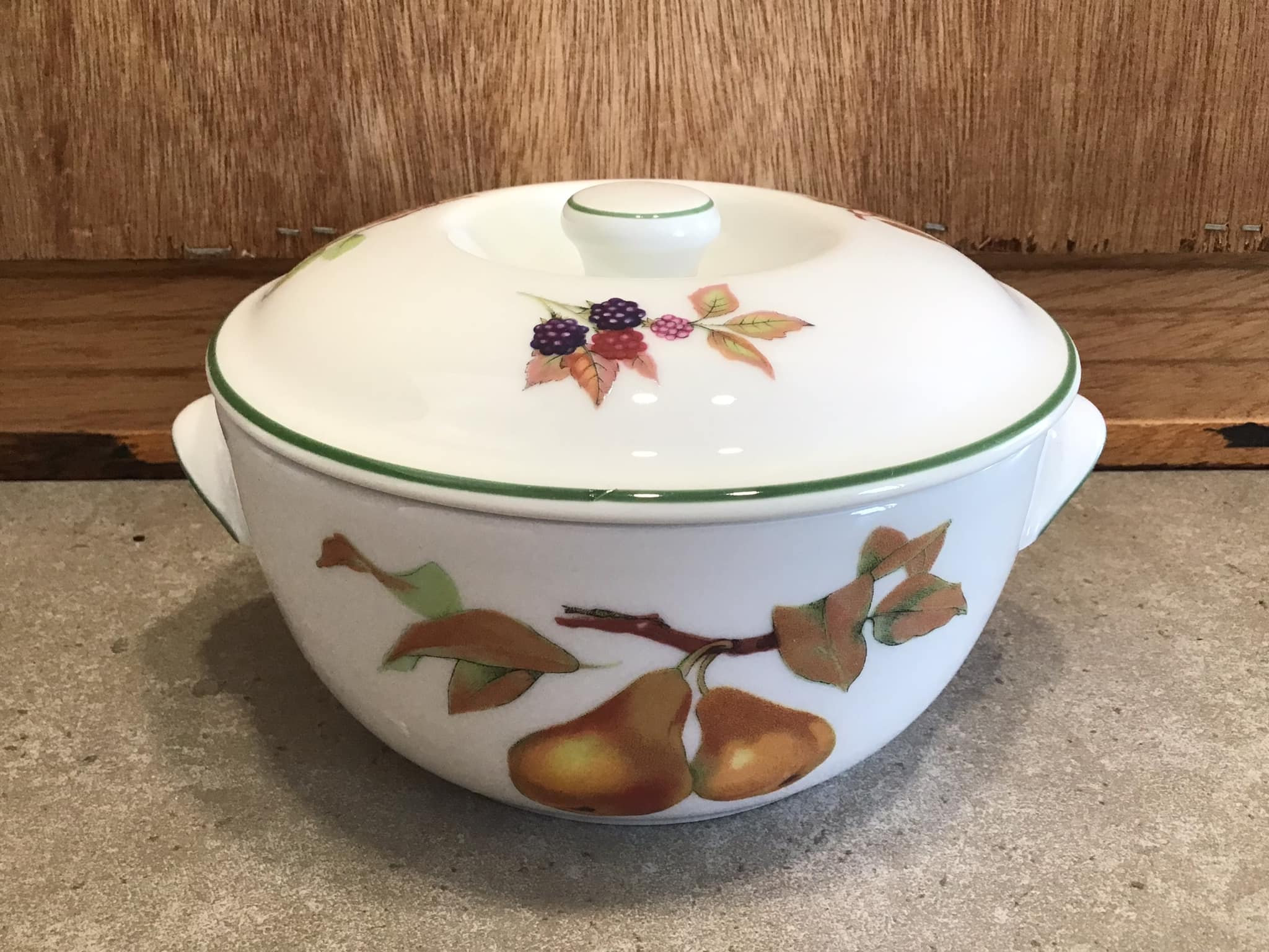 Royal Worcester Evesham Vale Casserole Dish With Lid - Etsy Canada