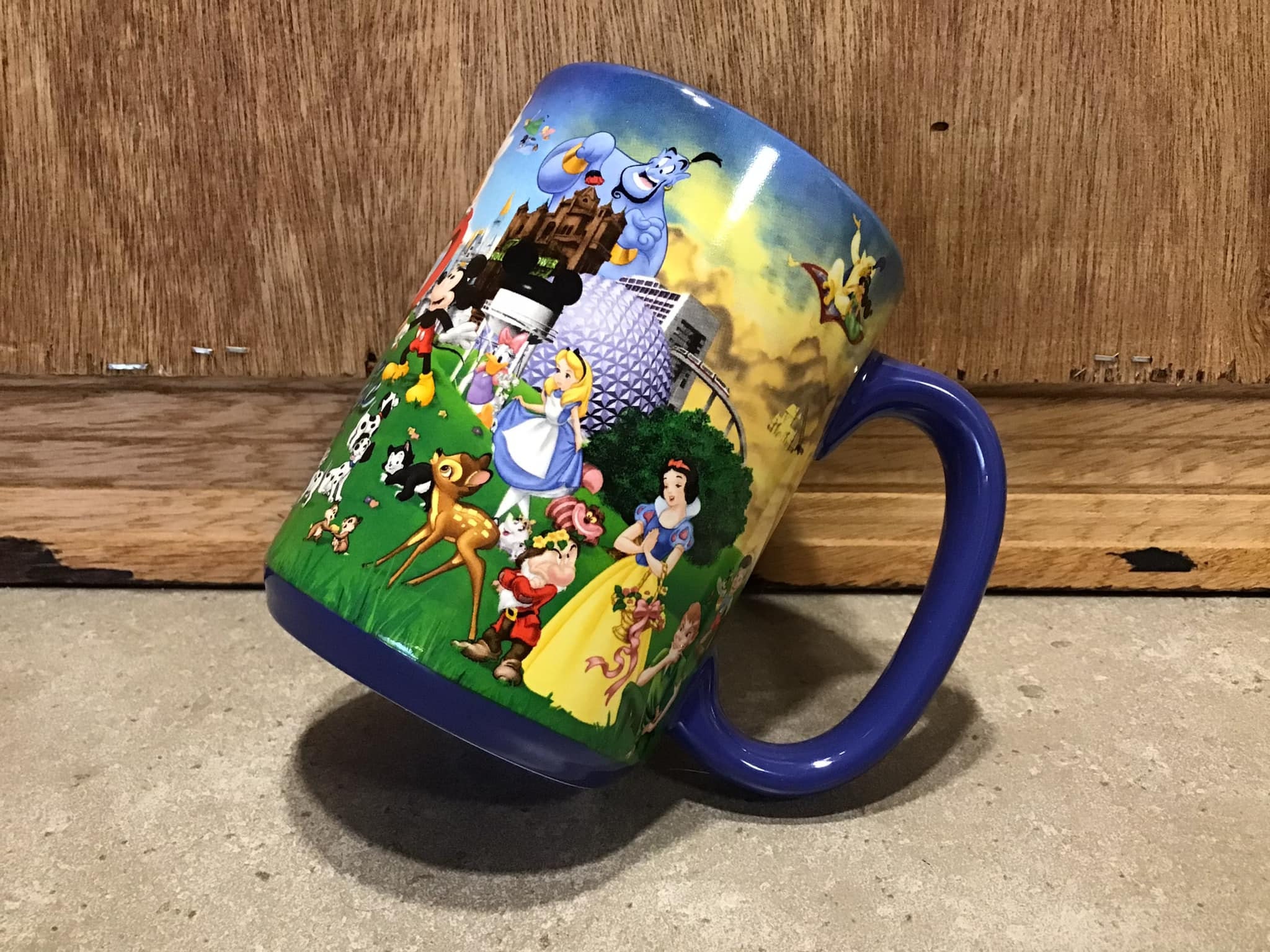 Vintage Walt Disney Mug, 100 Years of Magic Cup Mug, Collectible Drinking 