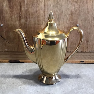 Royal Winton Grimwades Golden Coffee Pot Made in England