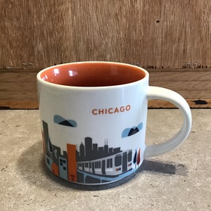 Starbucks Chicago Coffee Mug You Are Here Collector City