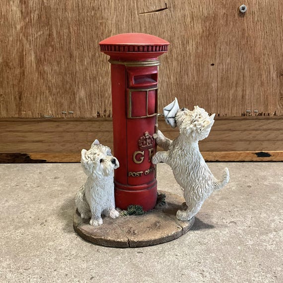 West Highland Terrier Figurine, Leonardo Collection, Morning Post