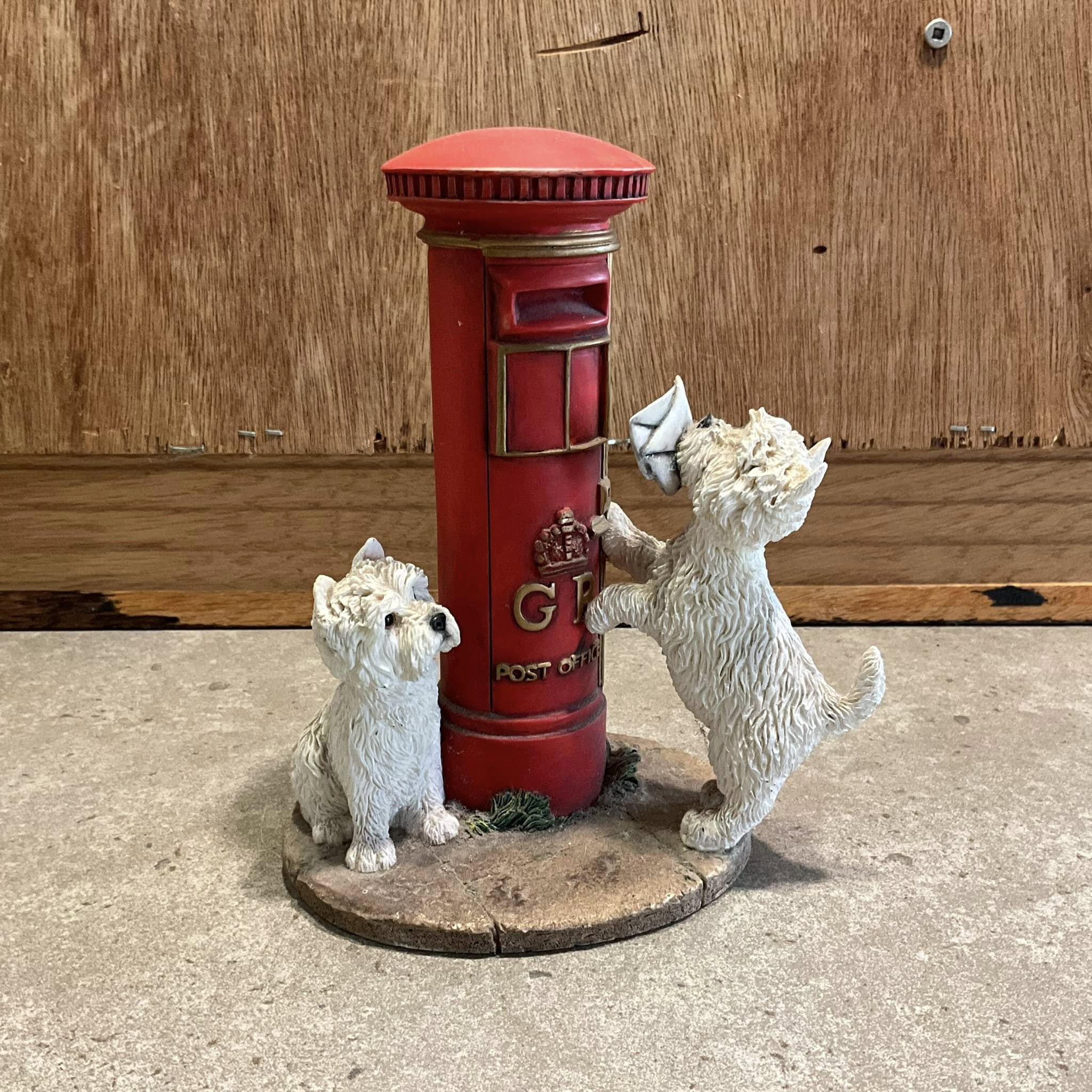 West Highland Terrier Figurine, Leonardo Collection, Morning Post