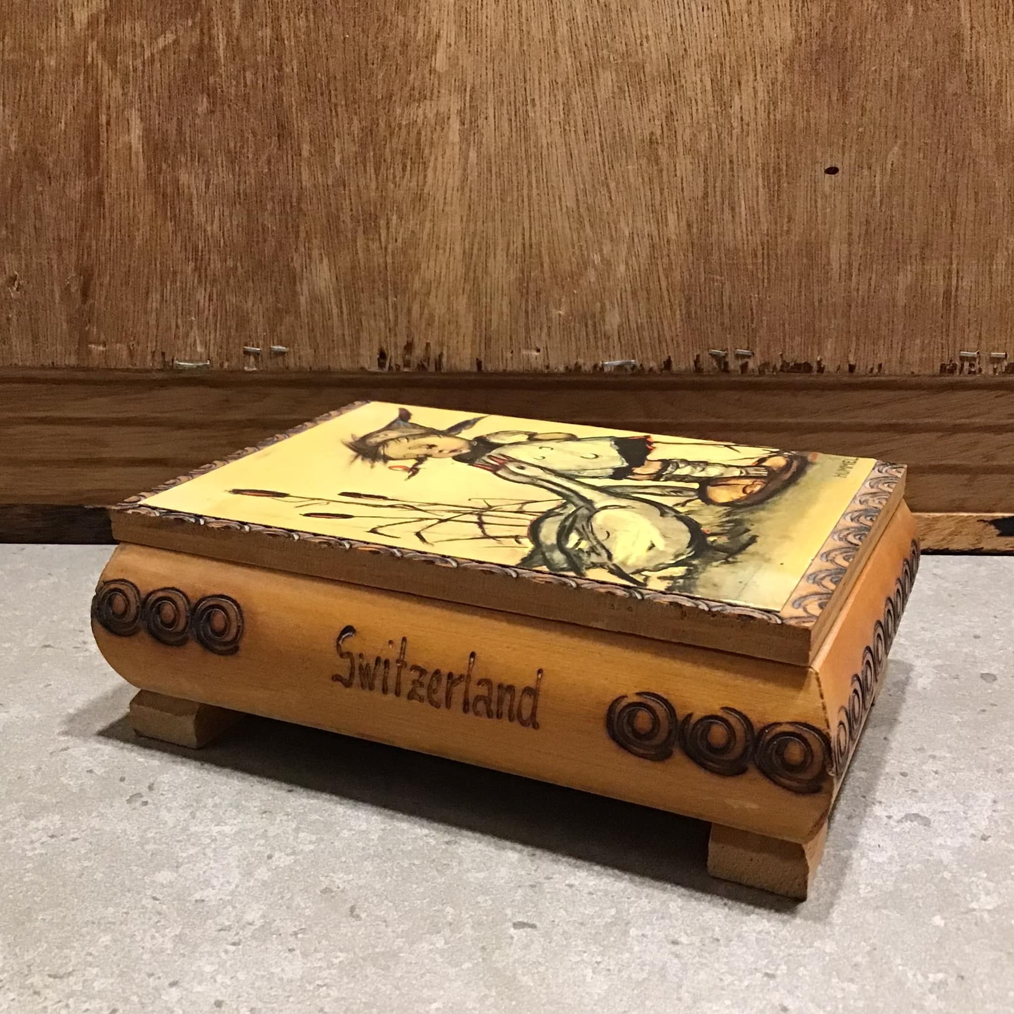 reuge オルゴール song of weggis