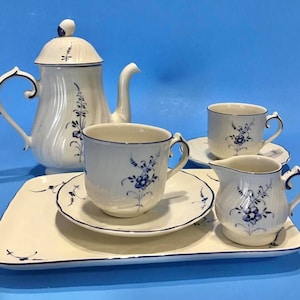 ヴィンテージ villeroy & Boch 紅茶またはコーヒーセット、LUXEMBOURG DINNERWARE