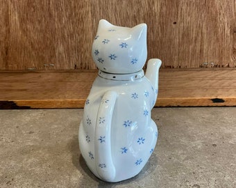 愛らしい猫のフィギュア付きティーポットまたは醤油差し - Etsy 日本
