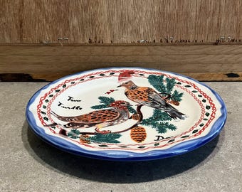 Anthropologie Nathalie Lete Plate Dishwasher and Microwave Safe - Etsy