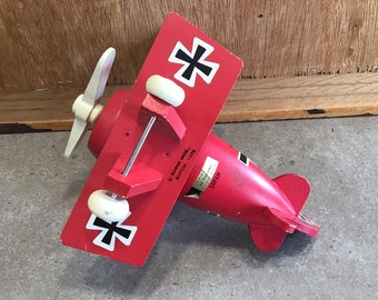 ヴィンテージ スヌーピー レッドバロン 木製オルゴール ピーナッツ
