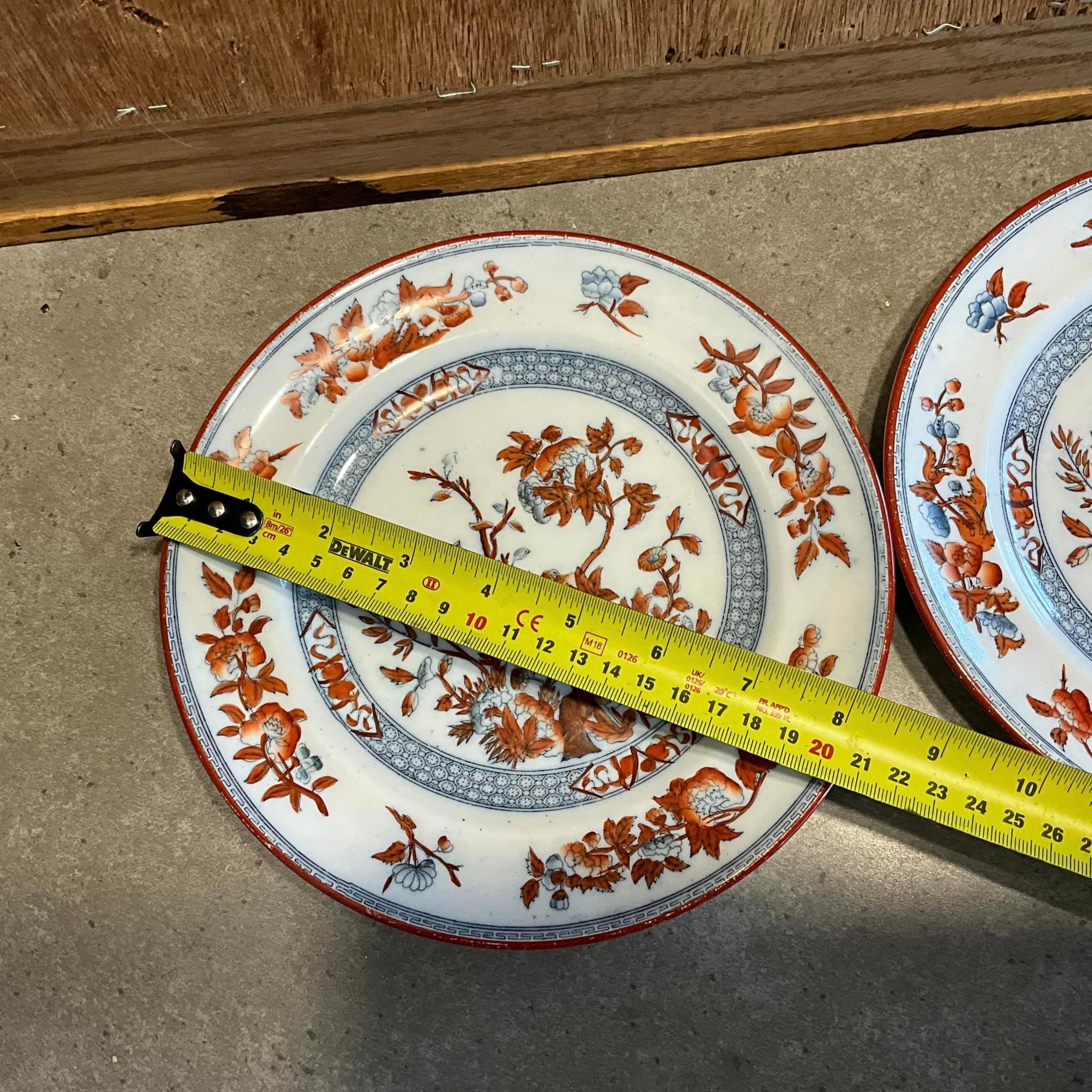 2 Vintage Petrus Regout Maastricht Holland Cedra Plates - Etsy