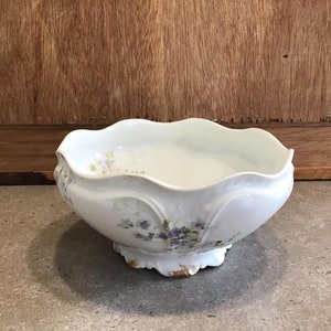 Limoges France CH Field Haviland GDA Bowl Floral