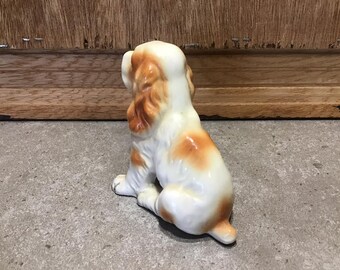 日本製のヴィンテージ陶器製犬コッカースパニエルのコレクター向け動物