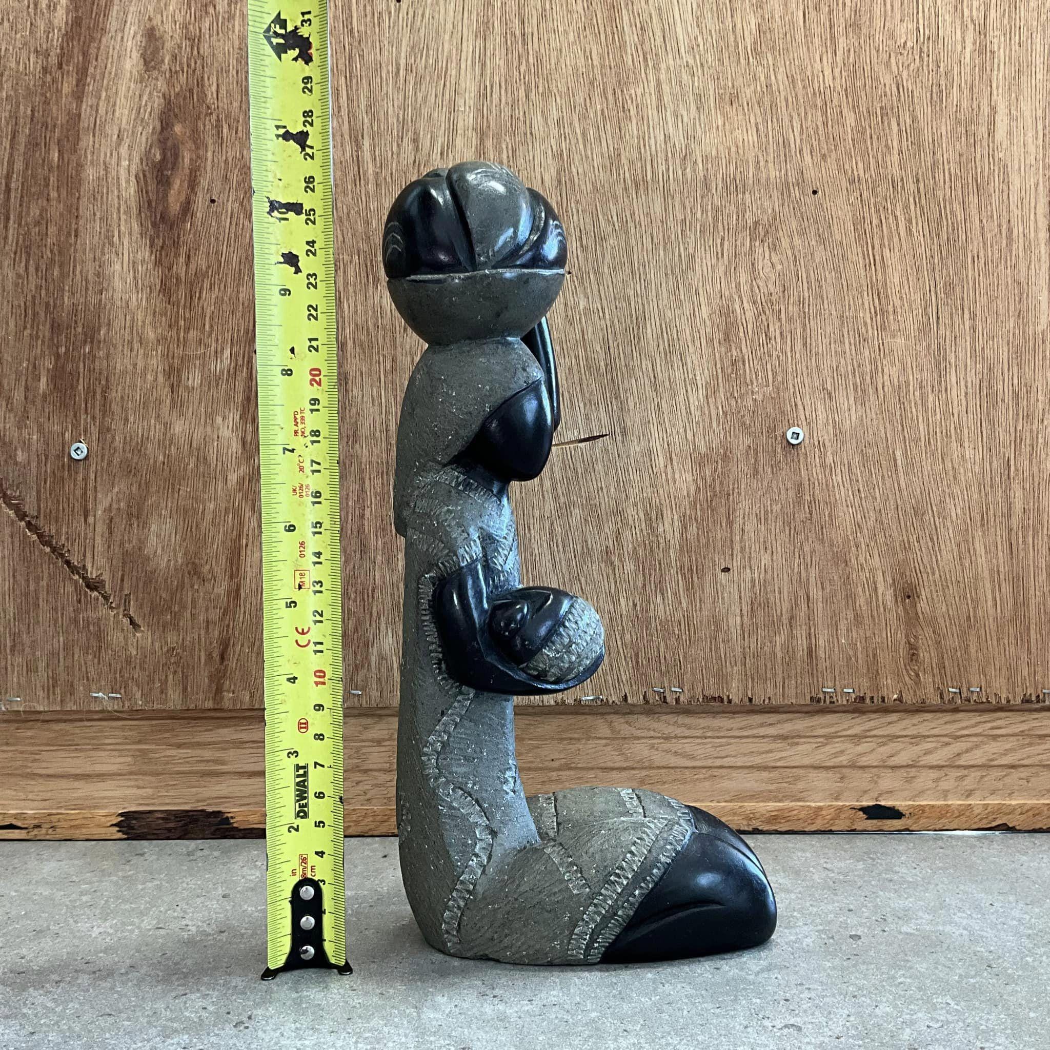 African Woman Tribal Stone Sculpture - Etsy