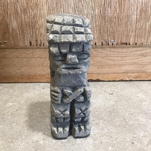 Aztec Mexico Statue Figurine Aztec Mayan Ruins Stone
