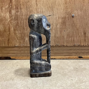 Tun Tun dayak wood Carving Figurine - Kalimantan - Borneo - Indonesia - Ethnic collection - Old Tribal art