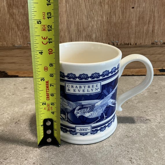 Mason's Mug Crabtree & Evelyn Blue White 2001 Made in England - Etsy
