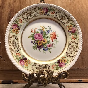 Vintage Johnson Brothers Old English Plate in the Belford Pattern.