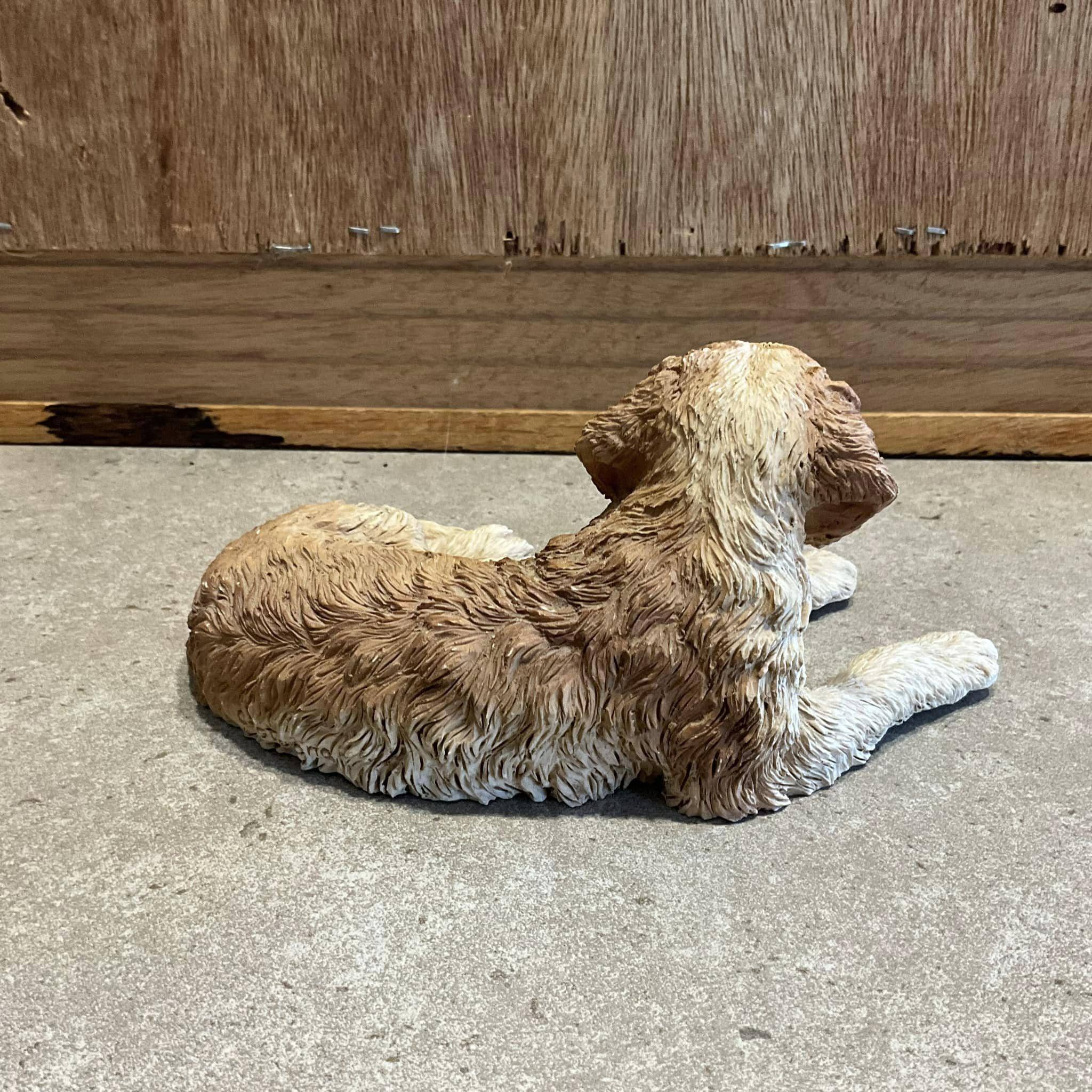 ヴィンテージ カスターニャ セントバーナード犬置物 樹脂製 イタリア製