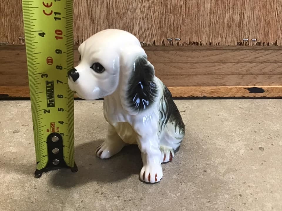 ヴィンテージ セラミック コレクター向け犬スパニエルの置物 - Etsy 日本