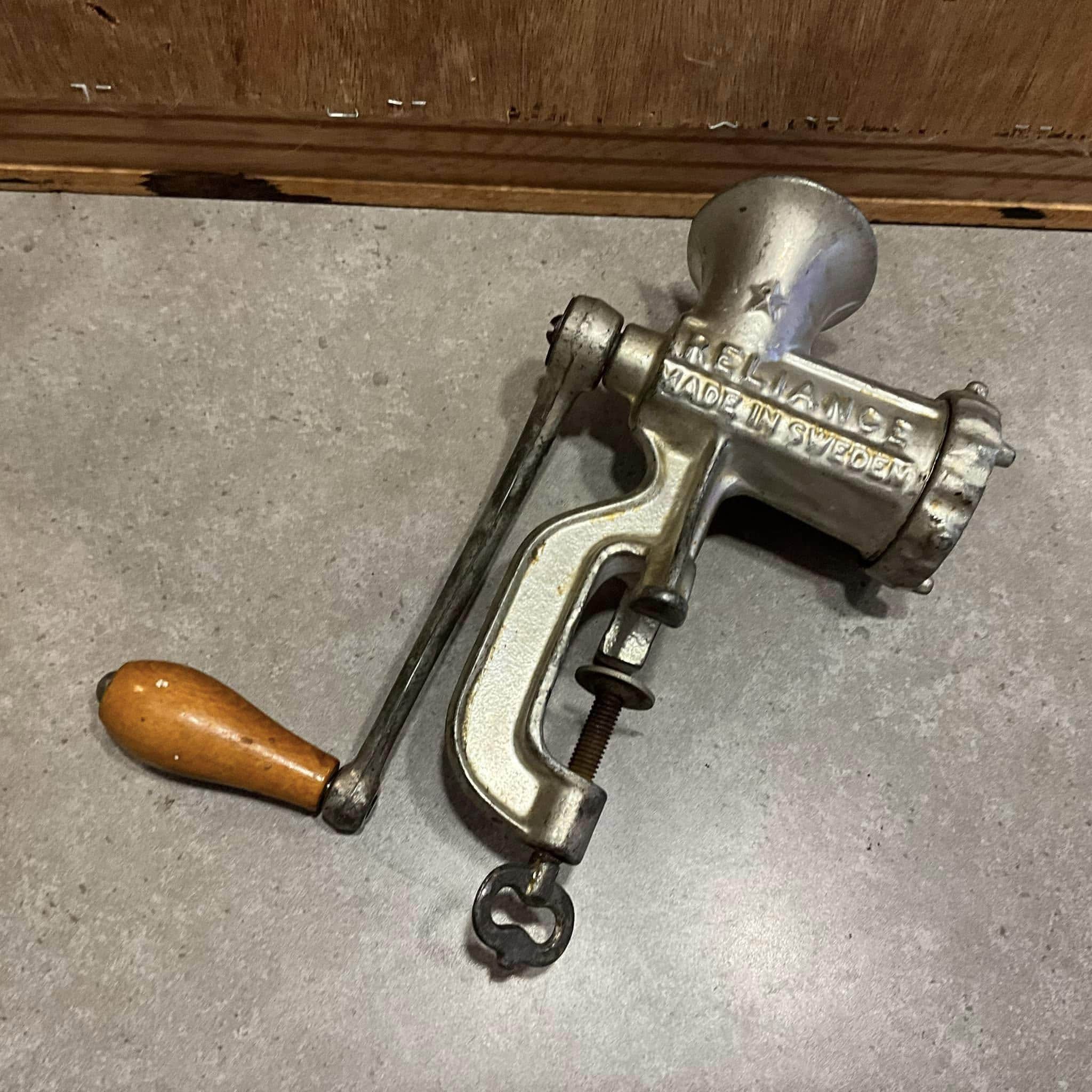 Vintage Husqvarna Meat Grinder - Etsy