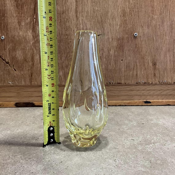 ヴィンテージアートガラス花瓶：ミロスラフ・クリンガー・ゼレズニー