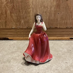 Royal Doulton &quot;Emma&quot; Figurine: Hand-Decorated Porcelain Lady