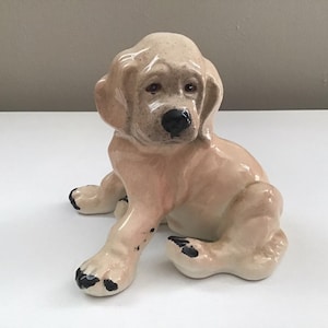 Labrador Retriever Dog Figurine Gift Collectible Ornament Lab
