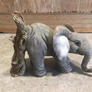 African Elephant Figurine, Animals Collection.Numbered