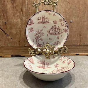 2 bols WOOD & SONS vintage fabriqués en Angleterre