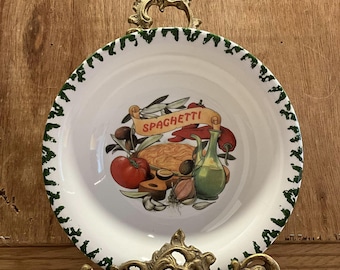 CMS Italiensk spaghetti pastaskål - Tillverkad i Italien
