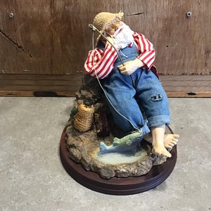 Fishing Man Figurine -  Australia