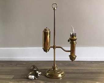 Vintage Kosmos Brenner Brass Table Lamp
