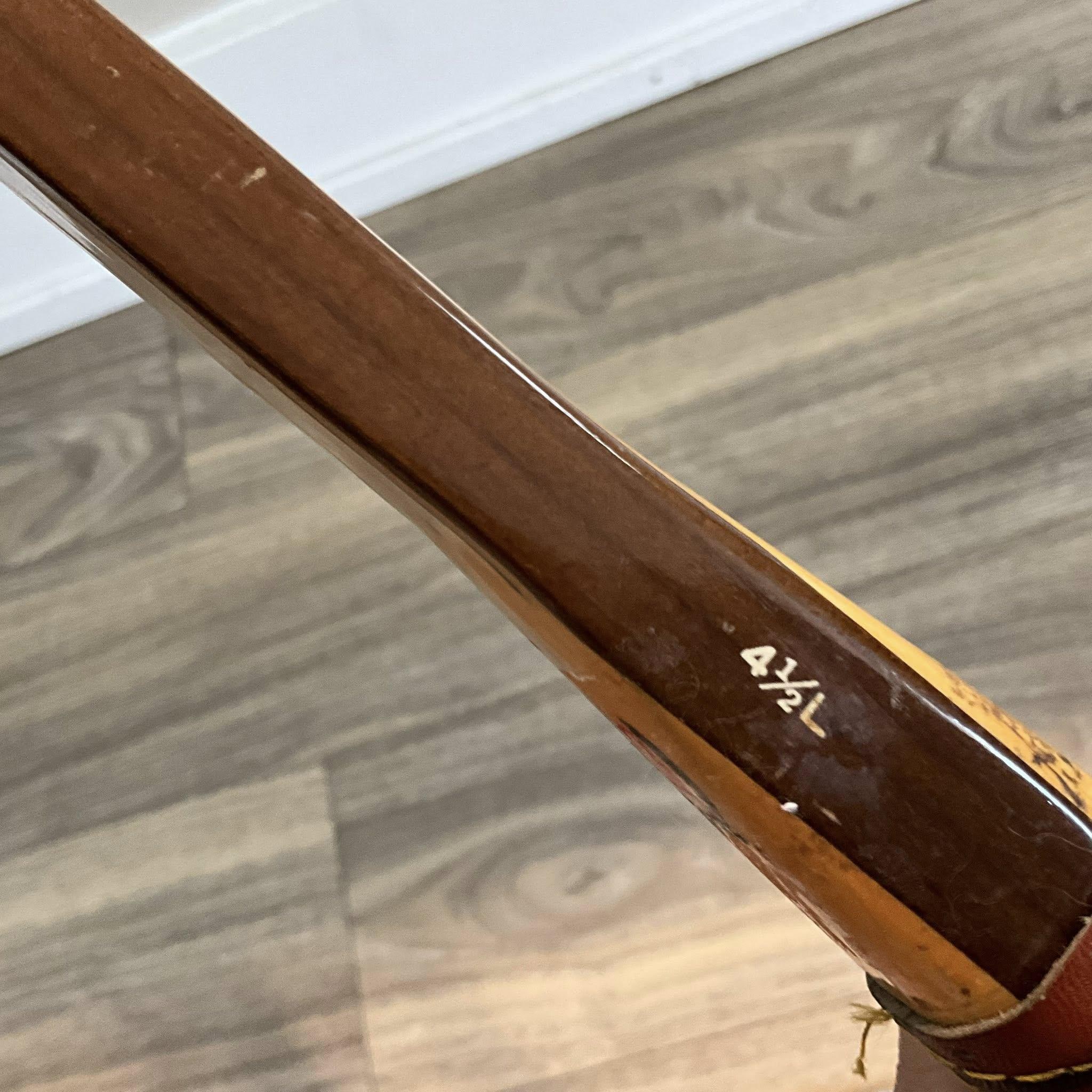 Raquette de tennis vintage en bois Bancroft Bjorn Borg Wimbledon