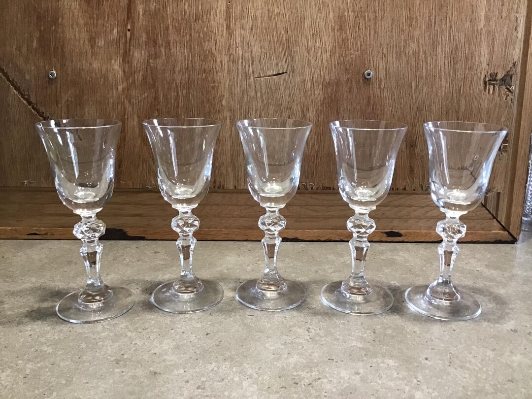 Vintage Krosno Liqueur Glasses. Shot Glasses. Sherry Glasses. Etsy
