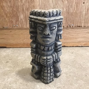 Statua azteca del Messico Figurina Rovine Maya azteche Pietra