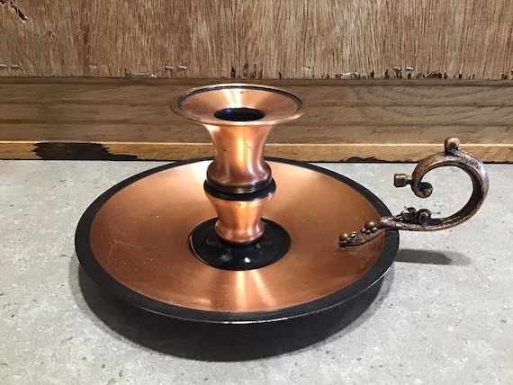 ビンテージ キャンドルホルダー 大きい 銅製？B ビンテージ キャンドルホルダー 大きい 銅製？B ビンテージ キャンドル