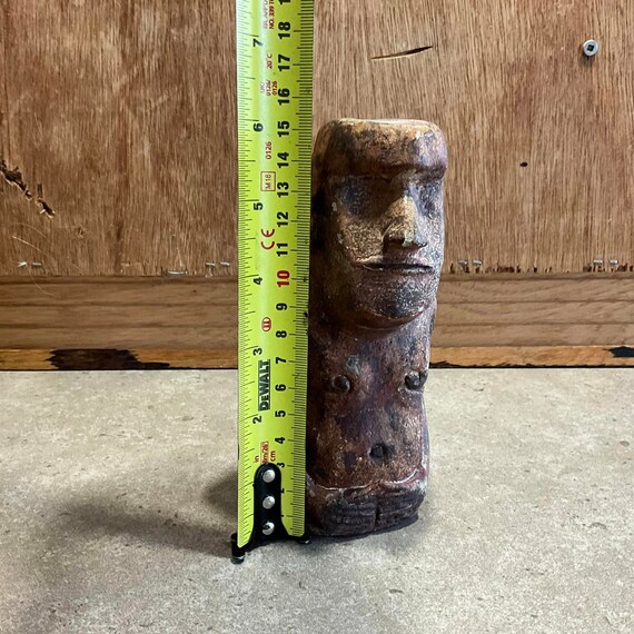 ラパ ヌイ モアイ像、6 インチ イースター島の置物 - Etsy 日本