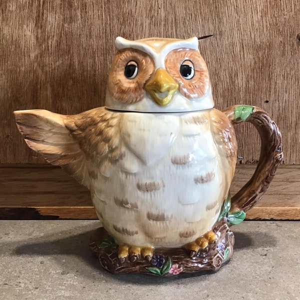 Owl Teapot Etsy