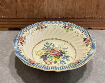 ヴィンテージ ロイヤル ドルトン サービング ボウル、「ザ バーノン