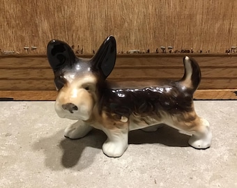 Vintage Scottish Terrier Figur Scotty Hund Statue Scottie Hund