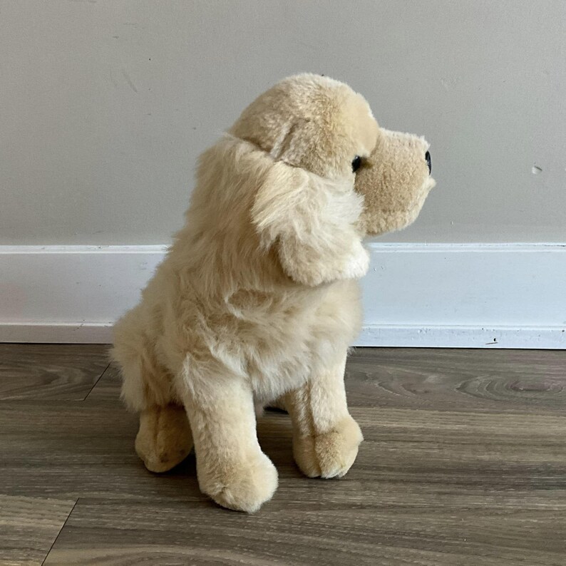 Golden Retriever Dog Plush Toy Stuffed Animal Realistic Etsy UK