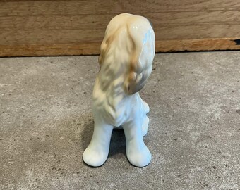 ヴィンテージの磁器製アフガン犬の置物 - Etsy 日本