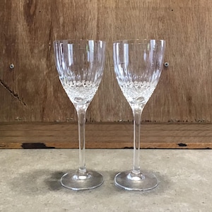 2 Wine Glasses Juliette by CRISTAL D&#39;ARQUES-DURAND Made in France